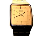 Vintage Seiko Men's gold tone Quartz Watch 6431-1529 PARTS/REPAIR