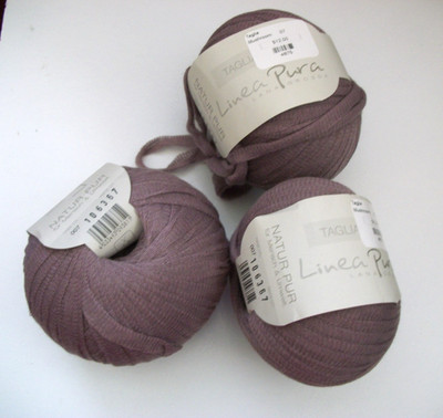 Lana Grossa LINEA PURA TAGLIA Yarn Color#7-Mushroom 50g/98yds 100% Cotton (3)