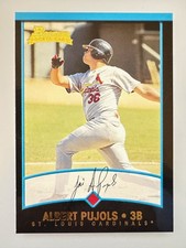 2001 Bowman Albert Pujols Rookie Card #264 St Louis Cardinals (RC). rookie card picture