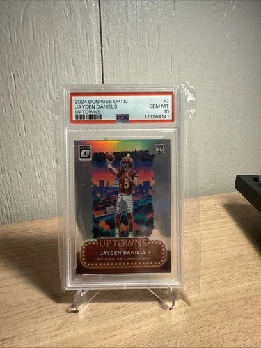 2024 Panini Donruss Optic - Uptowns Jayden Daniels #2 (RC) GEM MNT 10