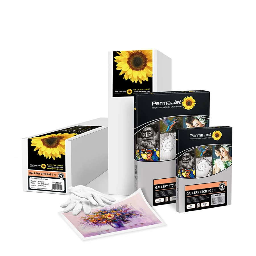 PermaJet Gallery Etching 310 A3 Photo Paper - 25 Sheets - 60323