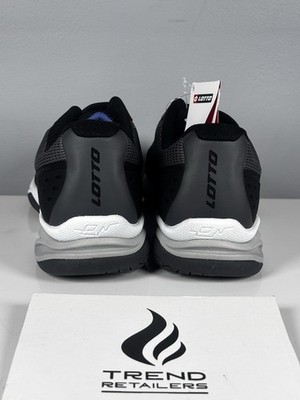 【Diaspora Lotto】 新品未使用 L size Lotto Mirage 400 ALR Tennis Pickleball Shoes Black Grey Men's Size