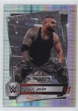 2025 Topps Chrome WWE Prism Refractor Akam #31 0s2