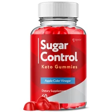 (1 Pack) Sugar Control Keto ACV Gummies 1000MG SugarControl Vitamin 60 Gummies
