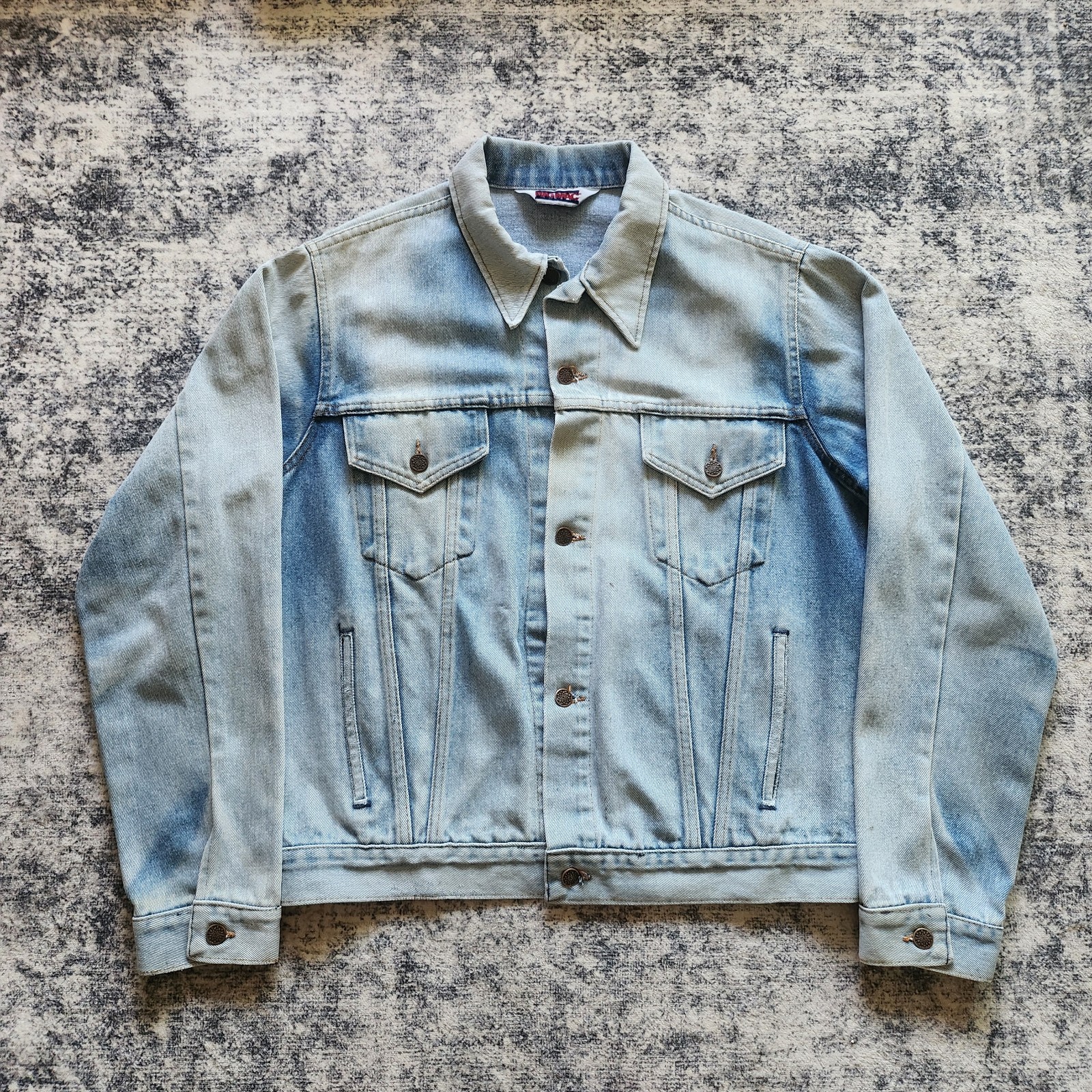 Vintage 80s Big Mac Denim Trucker Jacket Size L