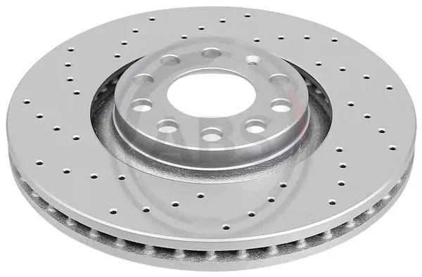 2x Brake disc perforated/vented 17626 A.B.S. for AUDI A4 B7 A4 B7 Avant