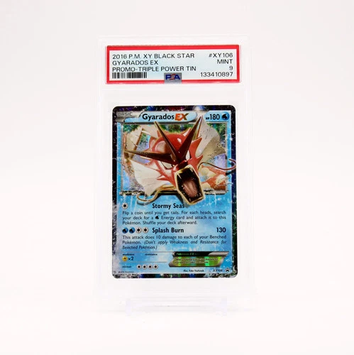 Gyarados EX - XY106 PSA 9 Black Star Promo Pokemon - MINT