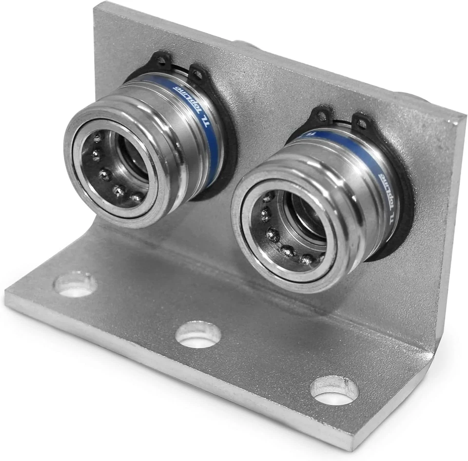 USA-Made 1/2" NPT AG Couplers with Mounting Bracket - Image 3 of 4