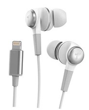 iPhone Earphones Apple MFi Certified V120 in Ear Wired Lightning White