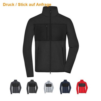 James&Nicholson Men´s Fleece Jacke Jacket S M L XL XXL 3XL  