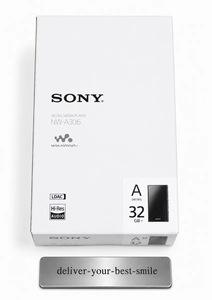 Lecteur de musique numérique haute résolution Sony Walkman NW-A306 32 Go noir...