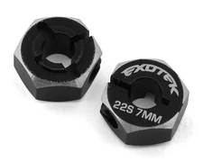 Exotek Losi® 22S Sprint Aluminum 12mm Clamping Rear Hex Set (2)