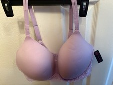 No Boundaries Bralette Purple Lace Wireless - Women's Size XXXL