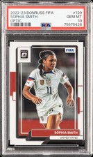 2022 PANINI DONRUSS FIFA OPTIC #129 SOPHIA SMITH PSA 10