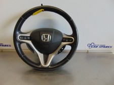 Honda Jazz Steering Wheel MK3 08-11 Multifunction black leather cruise control