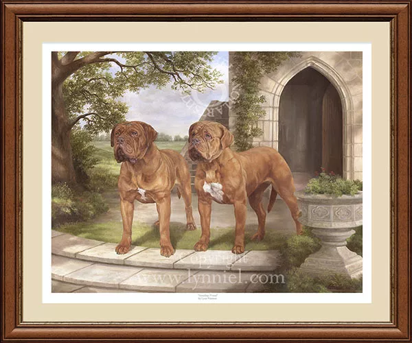 Dogue de hotsell bordeaux art