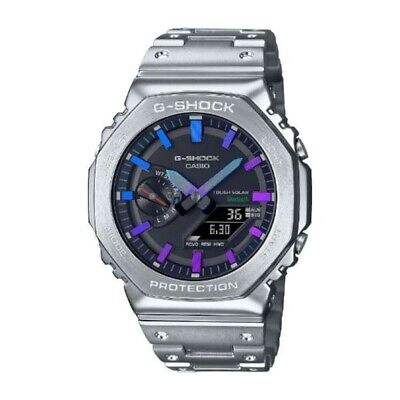 Casio G-Shock GM-B2100PC-1AJF Rainbow x Silver Watch Box Casio G-Shock GM-B2100PC-1AJF Rainbow x Silver Watch Box