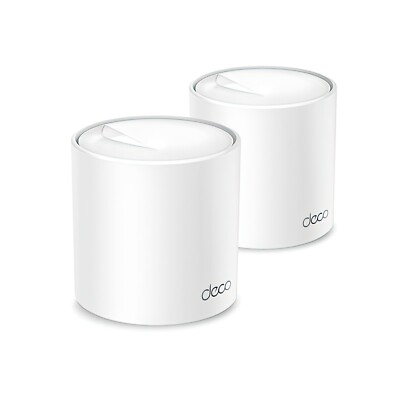 TP-Link Deco X10 AX1500 Whole Home Mesh Wi-Fi 6 System Dual-Band Gigabit 2-Pack