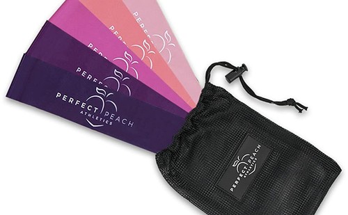 Athletic Training CrossFit Booty Loop Bands Yoga Widerstandsbänder Damen 5er Set