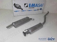 IMASAF Auspuffset ab Kat für Opel Astra F Caravan 2.0 i 16V 1993-1995| MSD + ESD