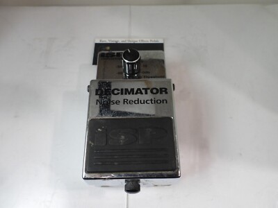 ISP Noise Decimator Suppressor Noise Reduction Gate Effects Pedal Free USA Ship