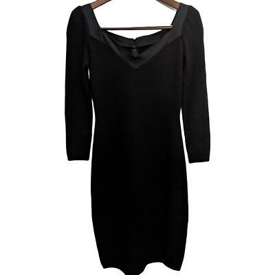 lace square neck bodycon dress Square Neck Lace Sheath Mini Dress in Black, Black / 0