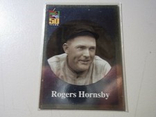 2001 Chrome Before There was Topps Rogers Hornsby #BT6 Chicago Cubs Baseball HOF