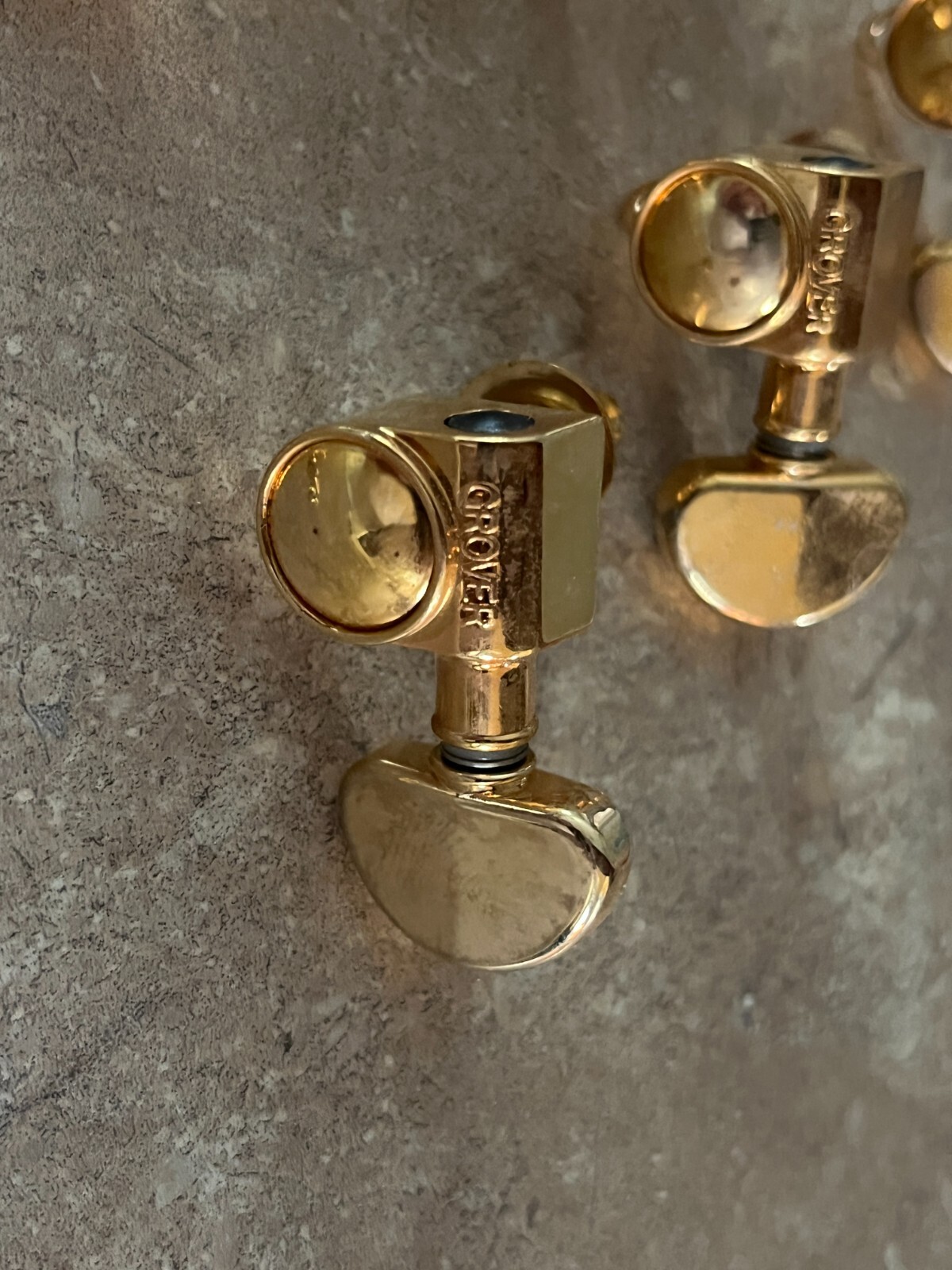 set Grover gold acoustic guitar tuners Bedell eBay