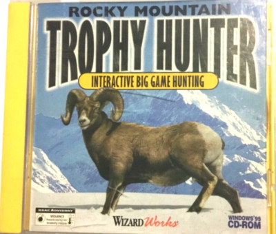 Rocky Mountain Trophy Hunter PC CD-ROM Hunting Video Game Windows