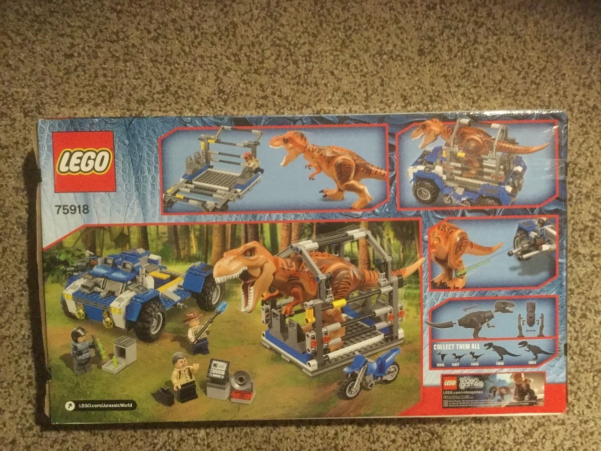 NIB LEGO T. Rex Tracker. Jurassic World. 75918. RETIRED