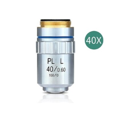 PLL 40/0.60 160/0 For Metallography Achromatic Objective Lens Thread 20.2mm