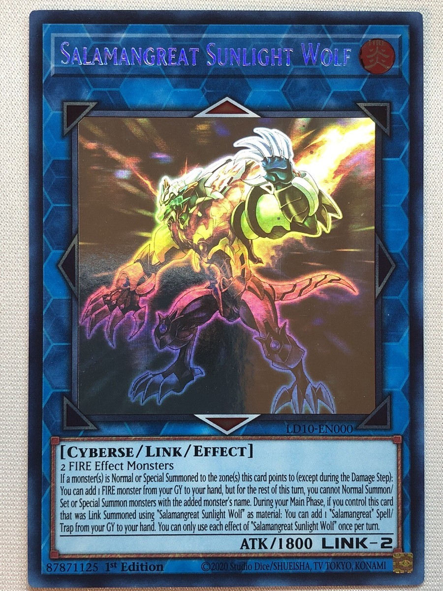 Yugioh Salamangreat Sunlight Wolf LD10-EN000 LD: Soulburning