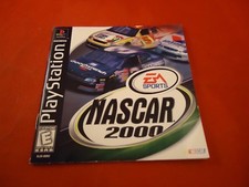 NASCAR 2000 Playstation 1 PS1 Instruction Manual Booklet ONLY
