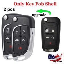 2 For Chevrolet Equinox Malibu Cruze Camaro Remote Key Fob Shell Upgrade 5b 2 For Chevrolet Equinox Malibu Cruze Camaro Remote Key Fob Shell Upgrade 5b