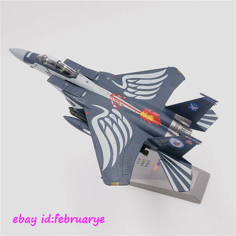 Wltk 1/100 Usaf F-15e Strike Eagle Fighter Diecast Aircraft Jet