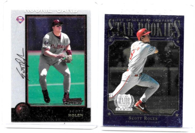 Scott Rolen Rookie SCOTT ROLEN ROOKIE CARD LOT: 11 MINT ALL DIFFERENT ROOKIE CARDS | eBay