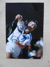 Pat Cash autograph signed 10x15 cm picture