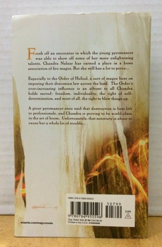 The Purifying Fire (Magic The Gathering) by Laura Resnick 2010 MMPB Good Cond - Picture 2 of 12