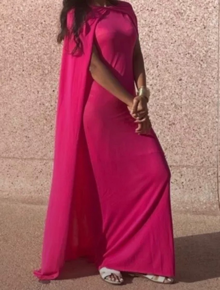 ZARA Limited Edition LONG KNIT CAPE Jacket DRESS Fuchsia Pink FASHION TREND | eBay ZARA Limited Edition LONG KNIT CAPE Jacket DRESS Fuchsia Pink FASHION TREND | eBay