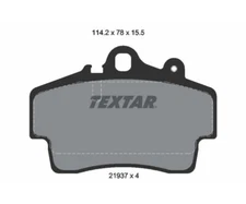 Brake pad set, disc brake Textar 2193702 for Porsche