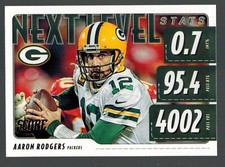 AARON RODGERS 2020 Score NEXT LEVEL STATS Insert #NLS-AR Green Bay Packers