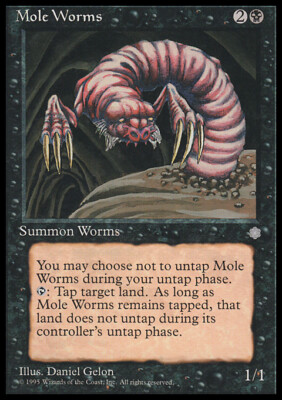 mtg card mole Magic The Gathering - Worms Magic the Gathering MTG Mole