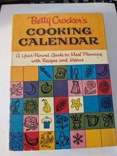 Vintage 1962 Betty Crocker’s Cooking Calendar – 1st Edition Spiral Bound