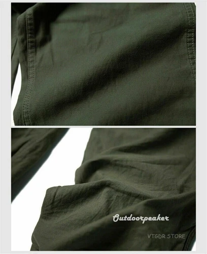 NON STOCK OG-107 Fatigue Utility Pants Military Baker Trousers Sateen Army Green - Picture 21 of 36