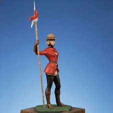 Phoenix Scale Miniatures Folies BX75 Kit, The Mountie, Tim Richards Metal 80mm