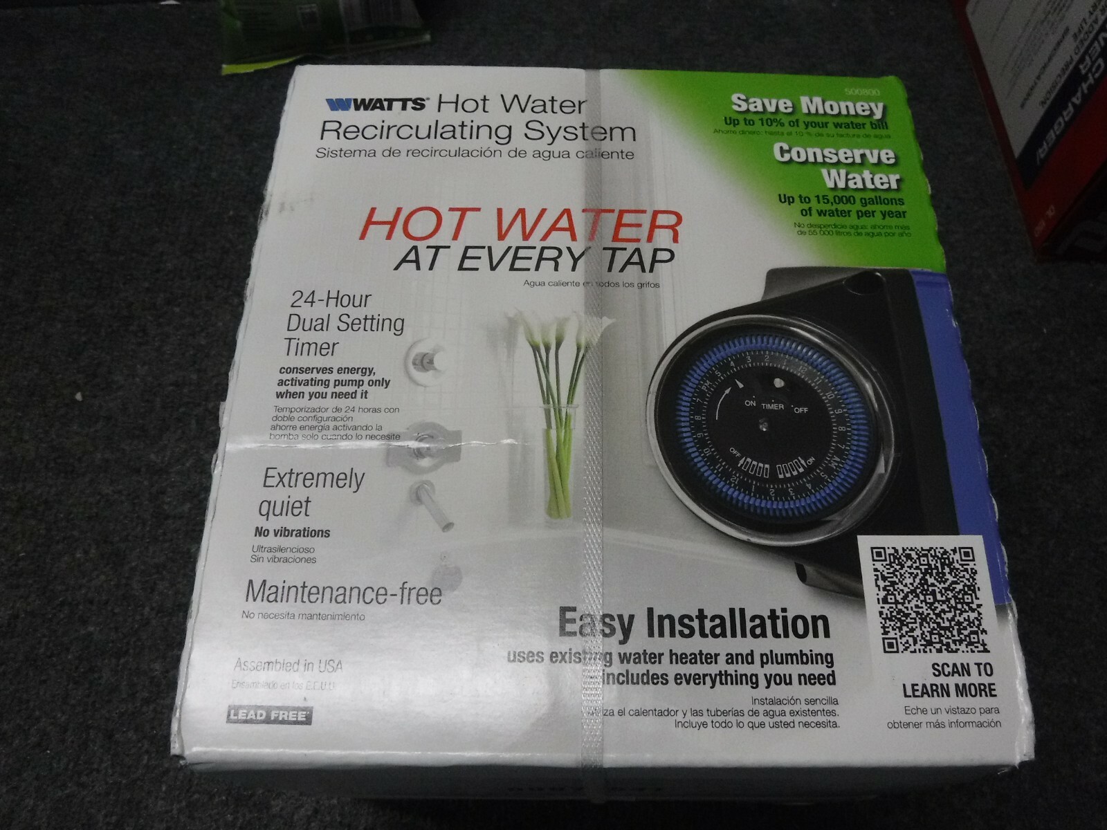 NEW* Watts Hot Water Recirculating System, 0955800 | eBay