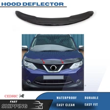 Hood Deflector Guard | Front Bug Shield Compatible for Nissan Qashqai 2014-2016