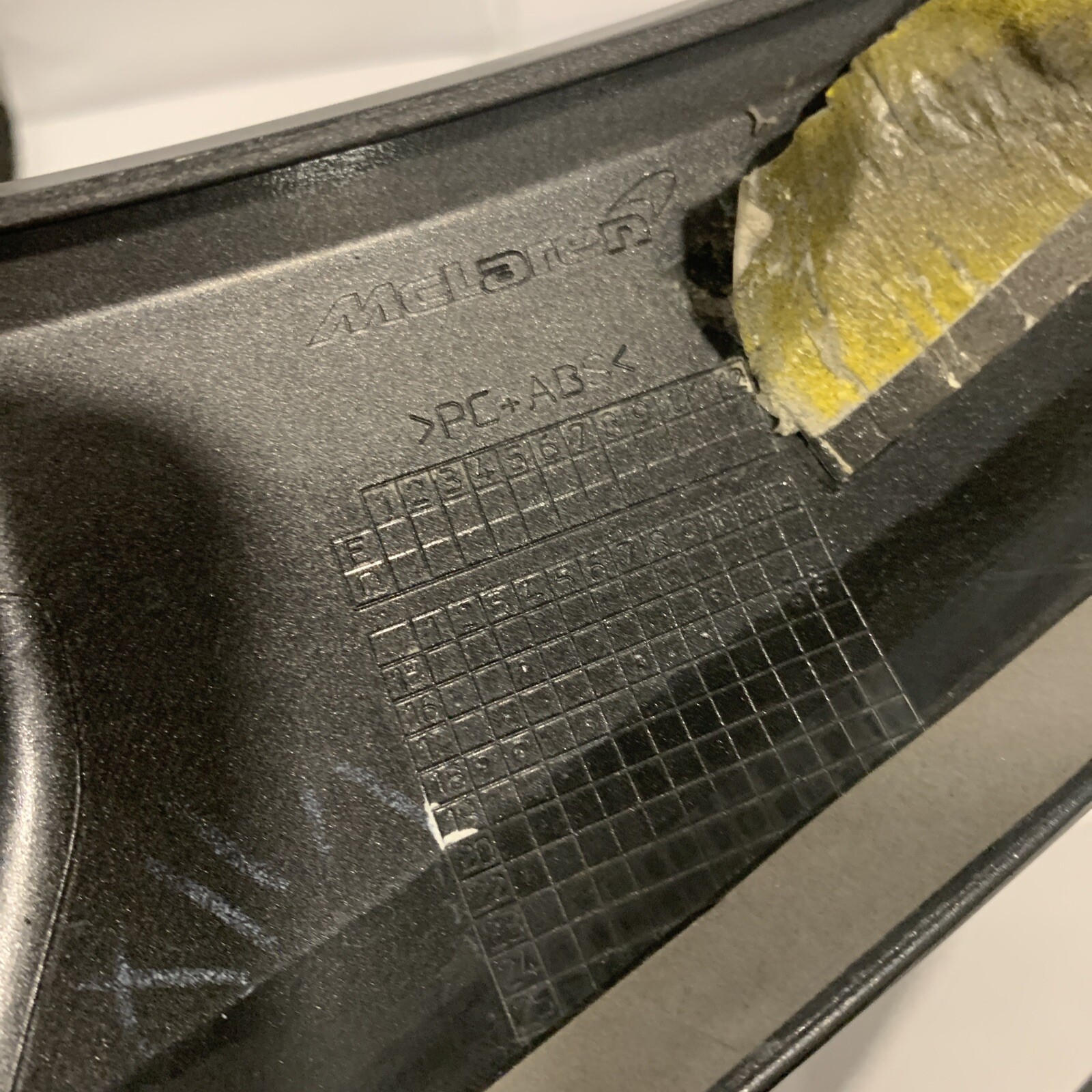 2018 17 18 19 20 McLaren 720S 720 Left Front Bumper Side Vent Clear Bra