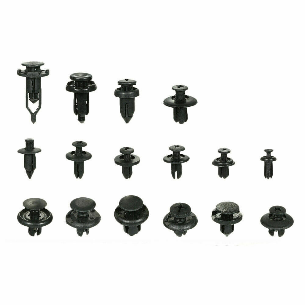 Clip Di Fissaggio In Plastica 100Pcs 8Mm Plastic Rivet Fastener - Foto 10