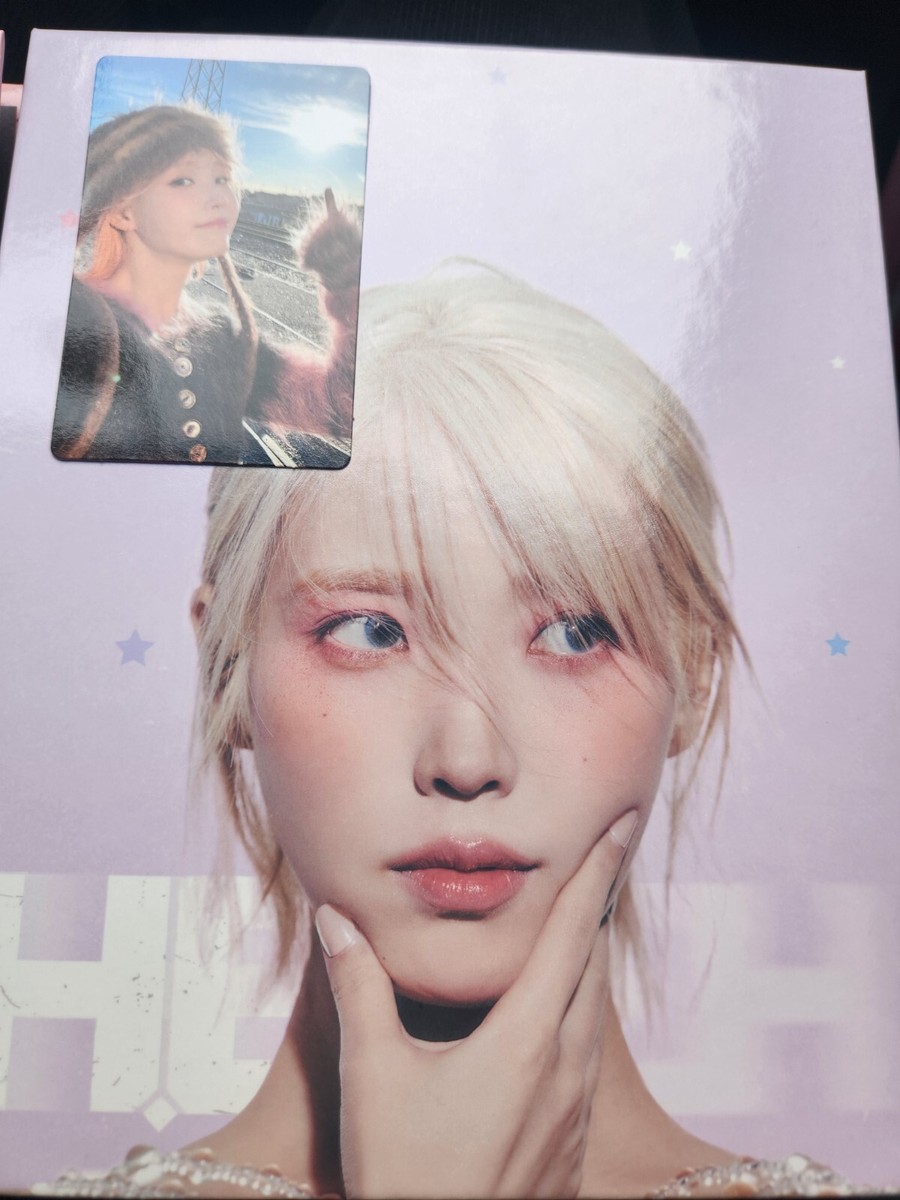 IU アイユ 韓国 ポップアップ 特典 トレカ IU PHOTOCARD BINDER INDEX SET 2024 IU H.E.R WORLD TOUR CONCERT IN